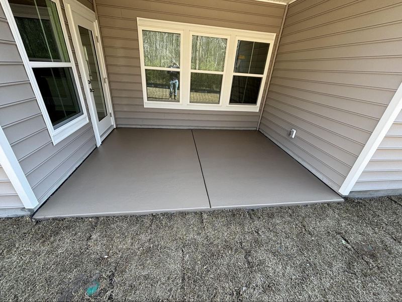 Covered Porch Slab