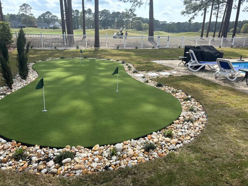 Backyard Putting Green